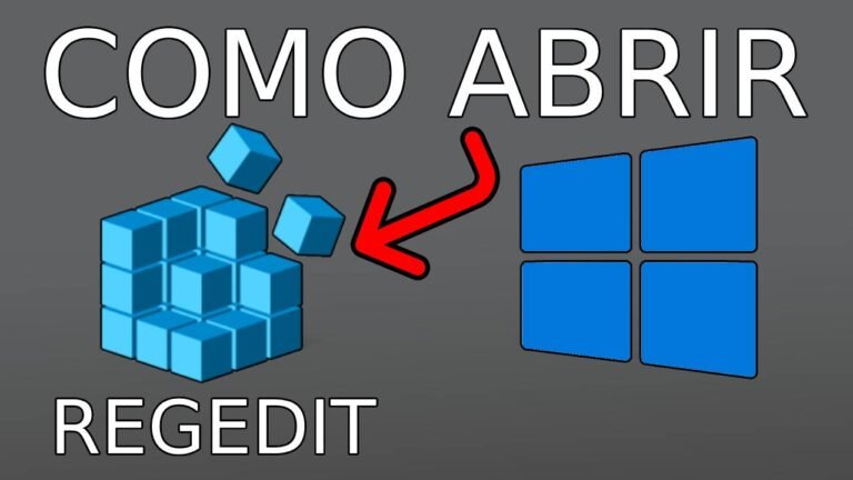 Como abrir o REGEDIT no Windows 10