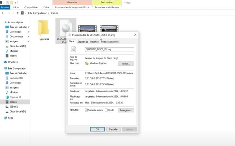 Como abrir arquivo ISO e RAR no Windows 10