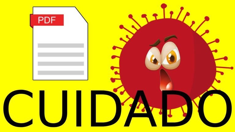 O PDF tem vírus? Como evitar?