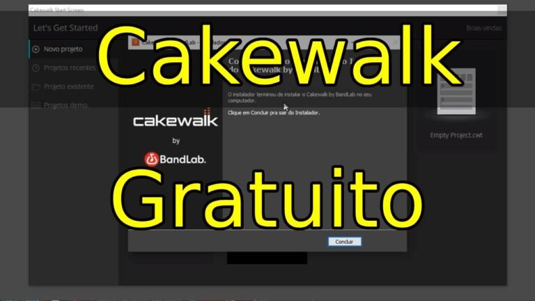 Como instalar o Cakewalk by Bandlab