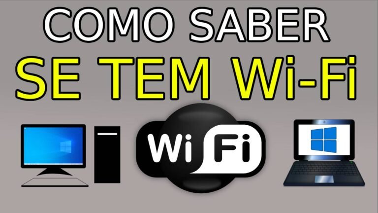 Como saber se o PC tem Wifi – Windows 10