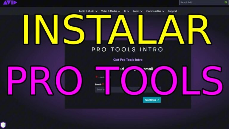 Como instalar o Pro Tools Intro
