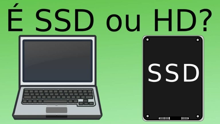 Como saber se o notebook tem SSD