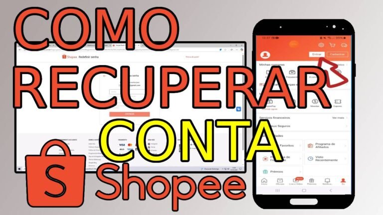 Como recuperar a sua conta na Shopee