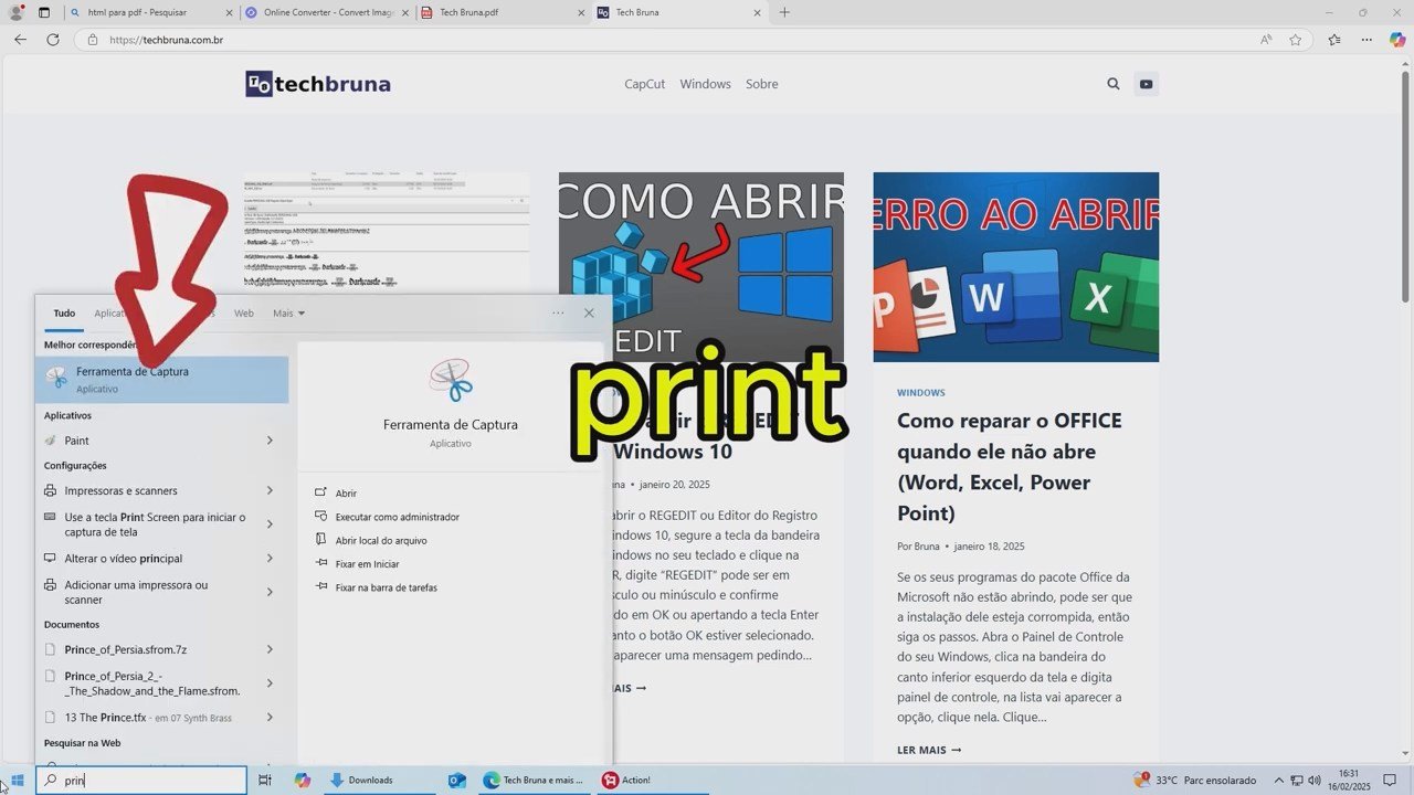 Como converter HTML para PDF – Tech Bruna